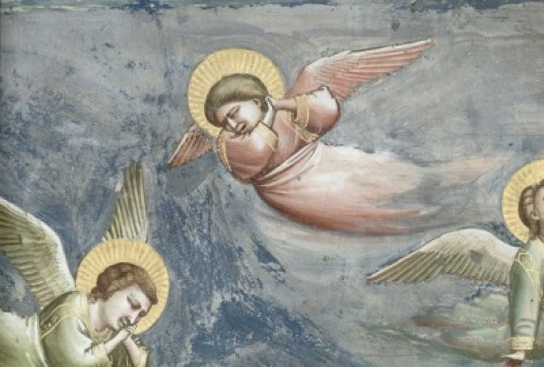 The Lamentation (Detail) Giotto (ca1266-1337 Italian) Fresco Capella Scrovegni Padua Italy Canvas Art - Giotto (18 x 24)