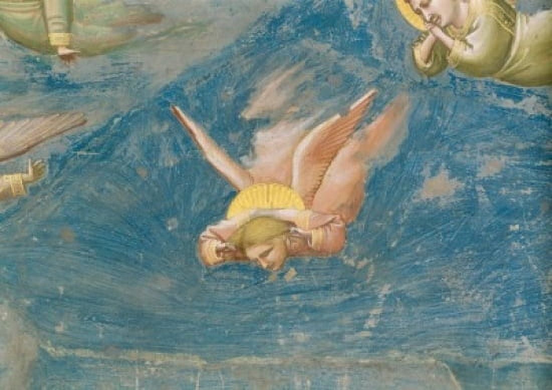 The Lamentation (Detail) Giotto (ca1266-1337 Italian) Fresco Capella Scrovegni Padua Italy Canvas Art - Giotto (24 x 36)