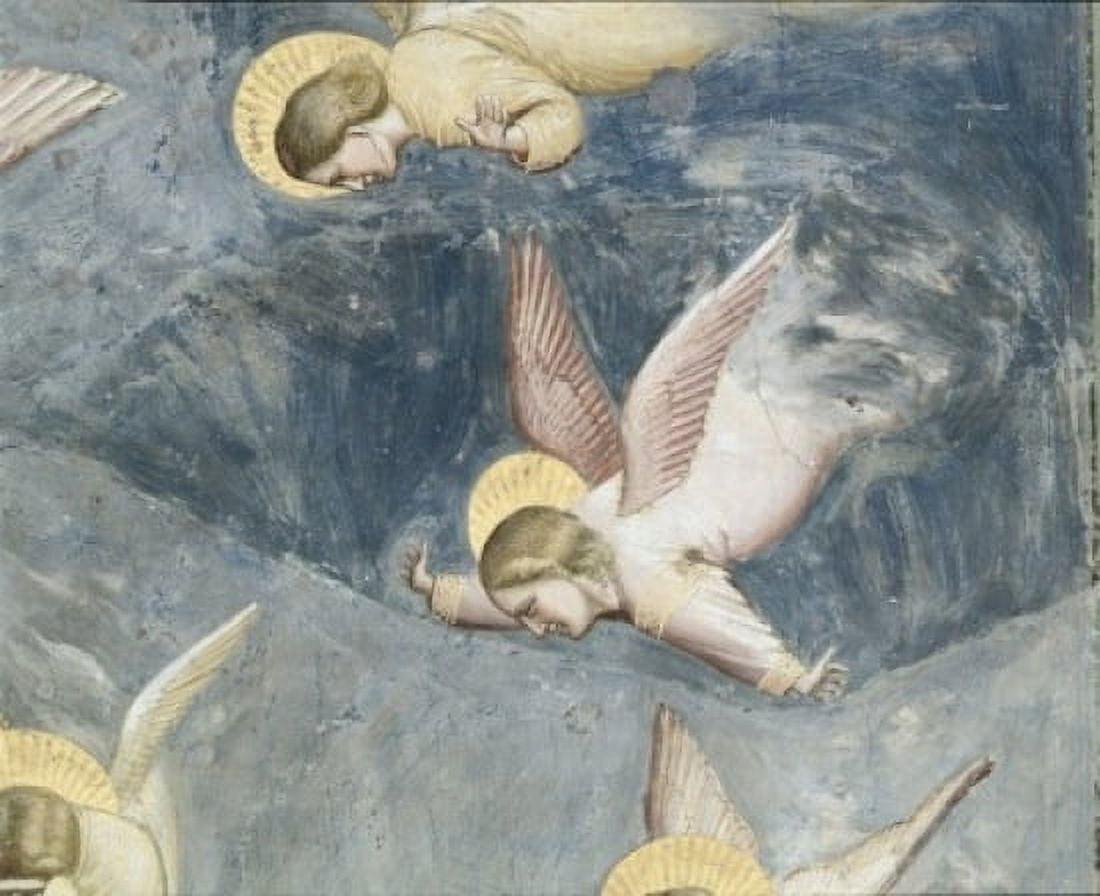 The Lamentation (Detail) Giotto (ca1266-1337 Italian) Fresco Capella Scrovegni Padua Italy Canvas Art - Giotto (24 x 36)