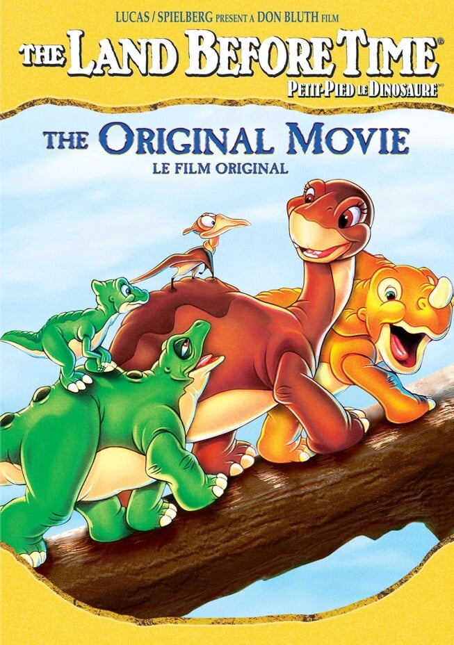The Land Before Time by Don Bluth, Universal Studios, DVD, Kids & Family, Standard Edition, English