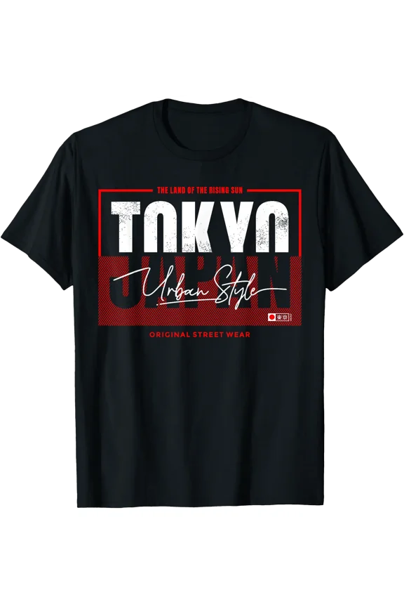 The Land Of The Rising Sun Tokyo Japan Urban Style T-Shirt