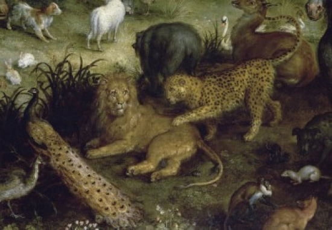 The Land of Paradise (Detail) Jan Bruegel the Elder (1568-1625Flemish) Musee du Louvre Paris France Canvas Art - Jan Bruegel (24 x 36)