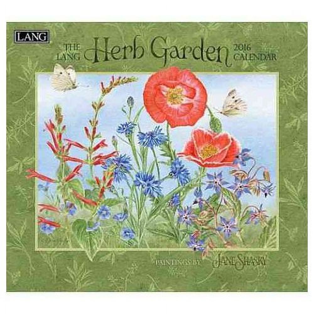 The Lang Herb Garden 2016 Calendar
