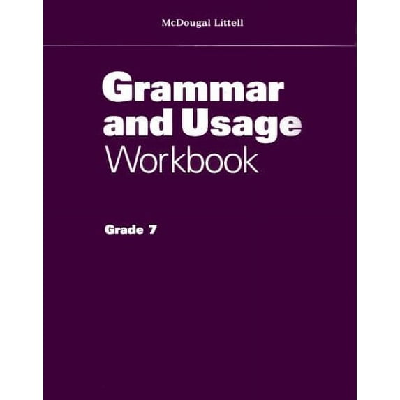 Pre-Owned The Language of Literature : Grammar and Usage Workbook 9780395863923 Used