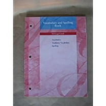 Pre-Owned The Language of Literature : Vocabulary and Spelling Book, Grade 7 (Paperback) 9780618136681