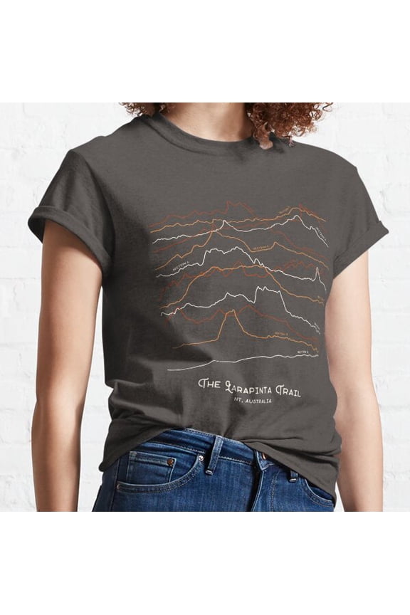The Larapinta Trail Nt — Elevation Profiles Classic T-shirt