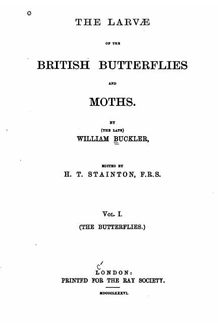 The Larvae of the British Butterflies and Moths (Paperback)