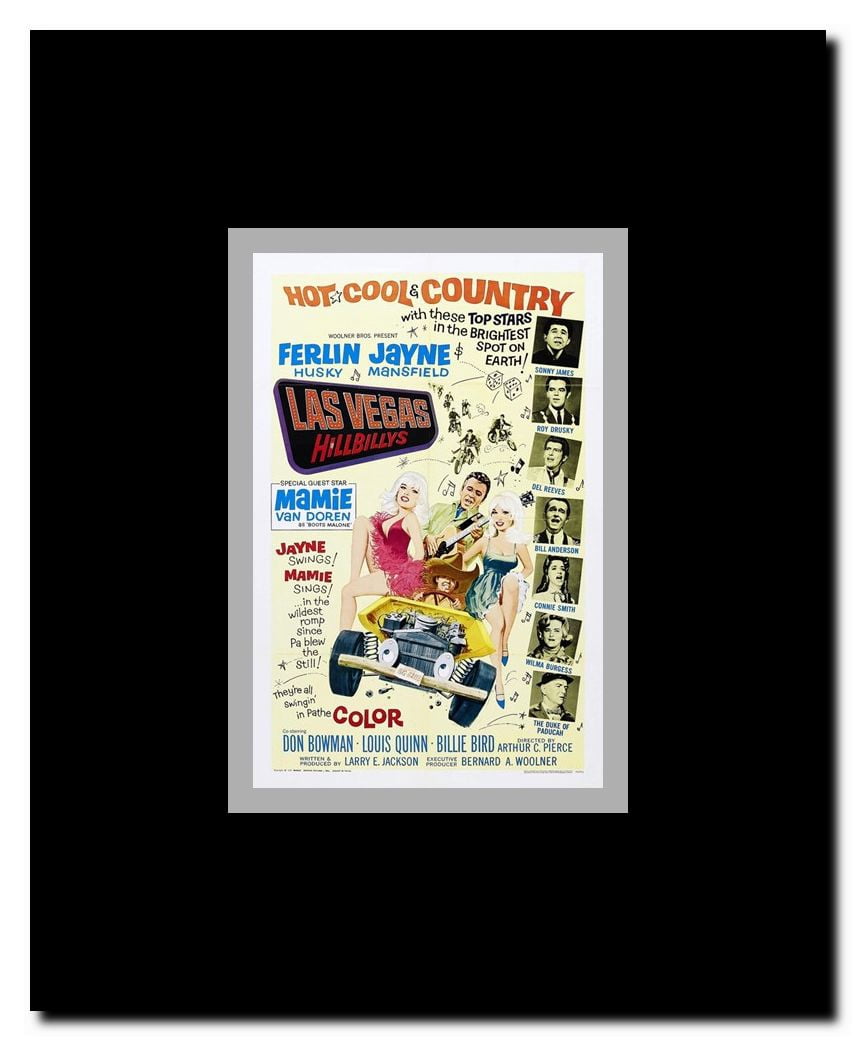 The Las Vegas Hillbillys Framed Movie Poster