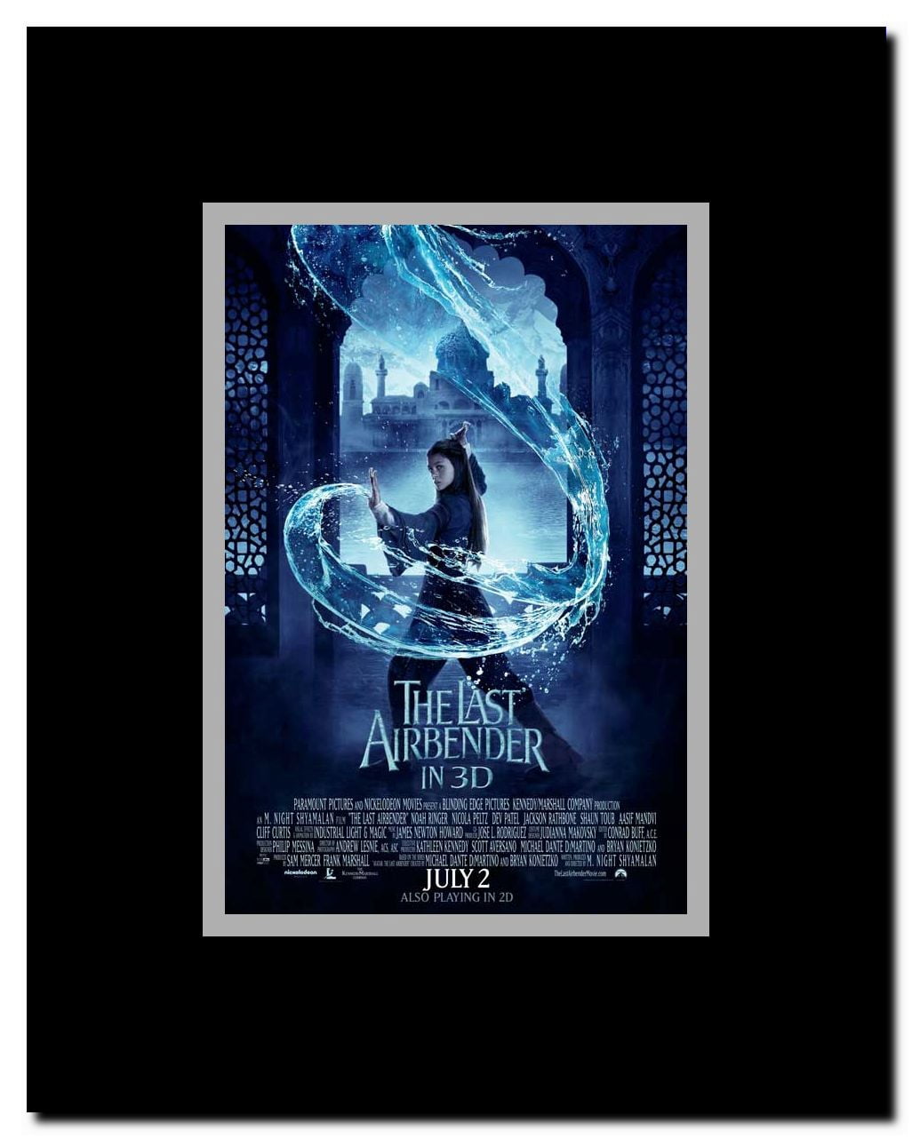 The Last Airbender Framed Movie Poster