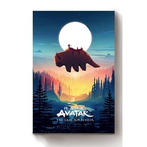 The Last Airbender Poster Wrapped Poster 11 x 17 Inch Poster