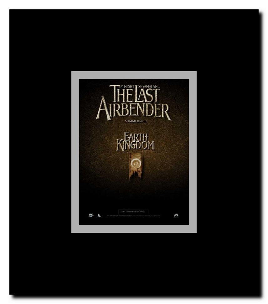 The Last Airbender - style C Framed Movie Poster