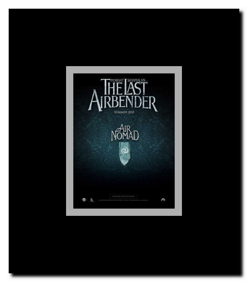 The Last Airbender - style D Framed Movie Poster