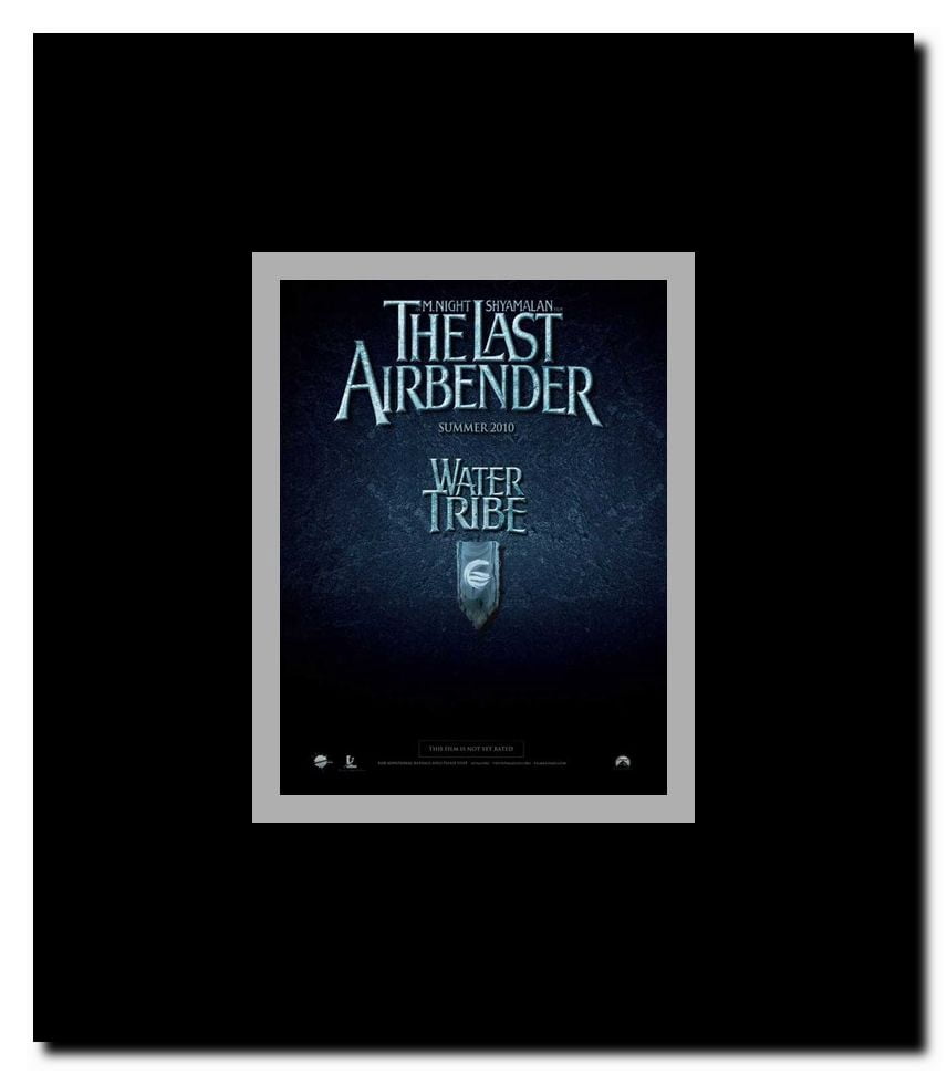 The Last Airbender - style E Framed Movie Poster