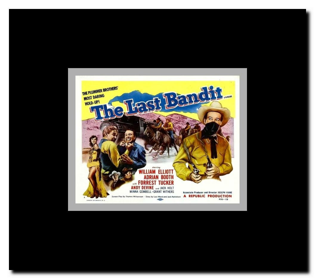 The Last Bandit Framed Movie Poster