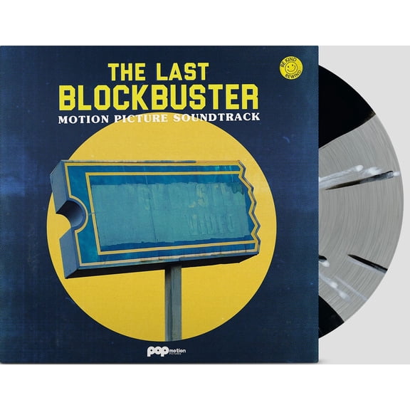 The Last Blockbuster Motion Picture Soundtrack - 200 Made VHS Split with Splatter Colored Vinyl LP Record - Dave Trichter