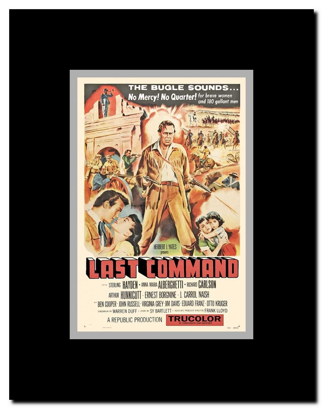 The Last Command Framed Movie Poster