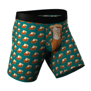 The Last Course - Shinesty Pumpkin Pie Long Leg Ball Hammock Pouch Underwear With Fly  Large