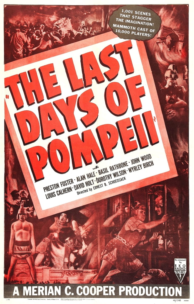 The Last Days Of Pompeii U Canvas Art -  (11 x 17)