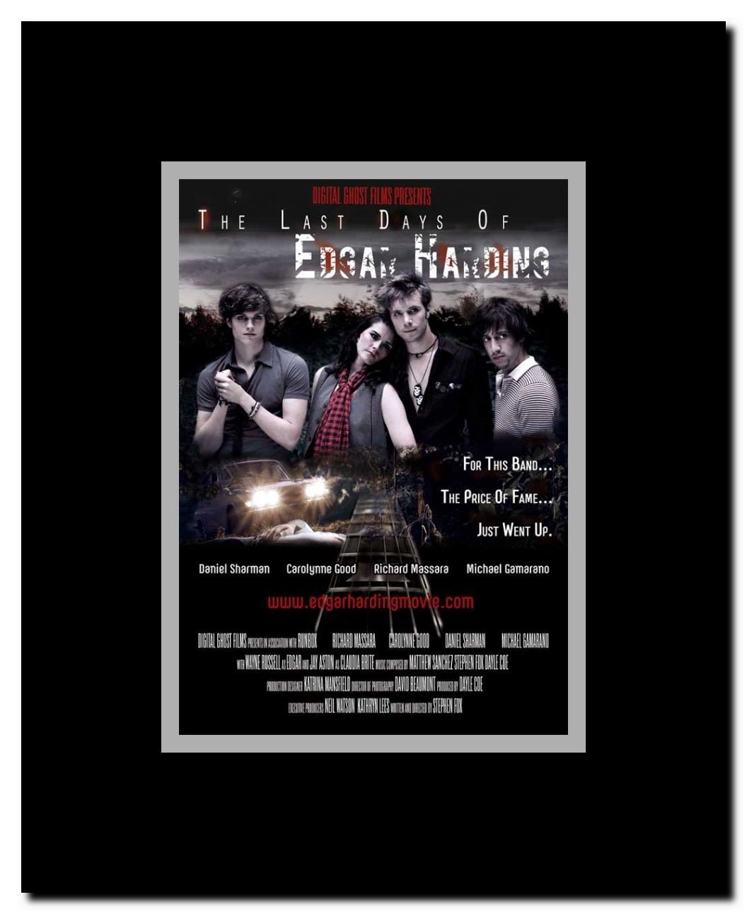 The Last Days of Edgar Harding Framed Movie Poster