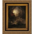 thumbnail image 1 of The Last Days of Pompeii 24x20 Gold Ornate Wood Framed Canvas Art by James Hamilton, 1 of 2