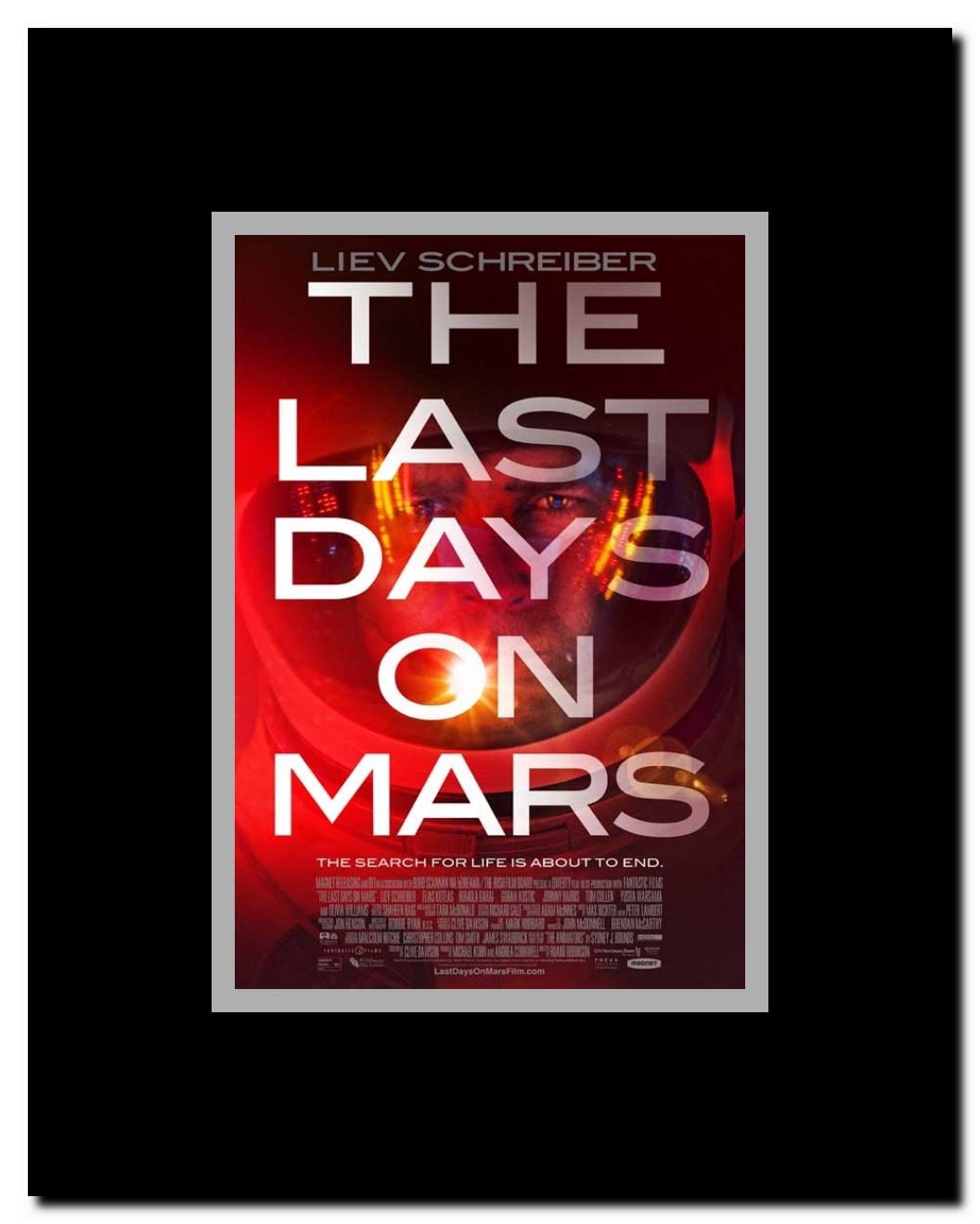 The Last Days on Mars Framed Movie Poster