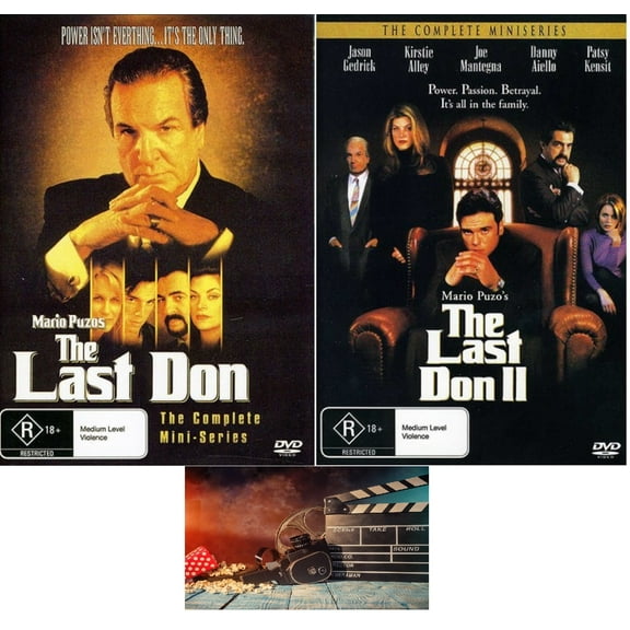 The Last Don 1 & 2 One & Two Import The Complete Mini Series (2 DVD Set) Danny Aiello Jason Gedrick