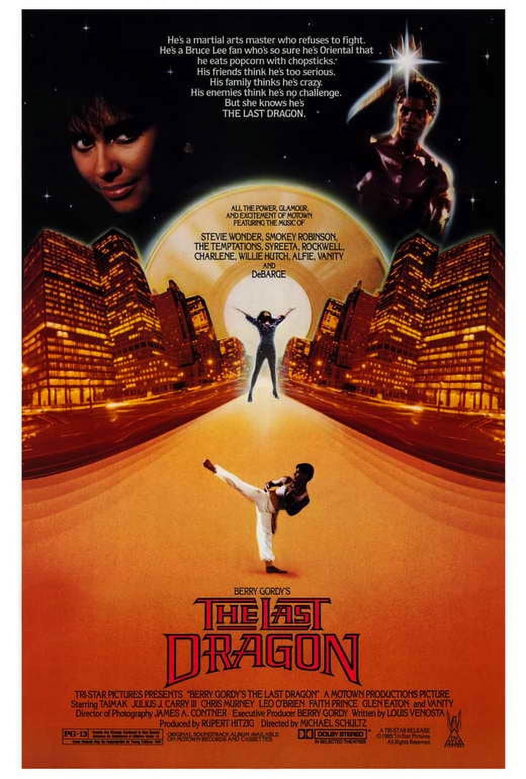 The Last Dragon Movie POSTER 27" x 40" Style A