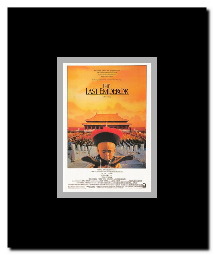 The Last Emperor Framed Movie Poster