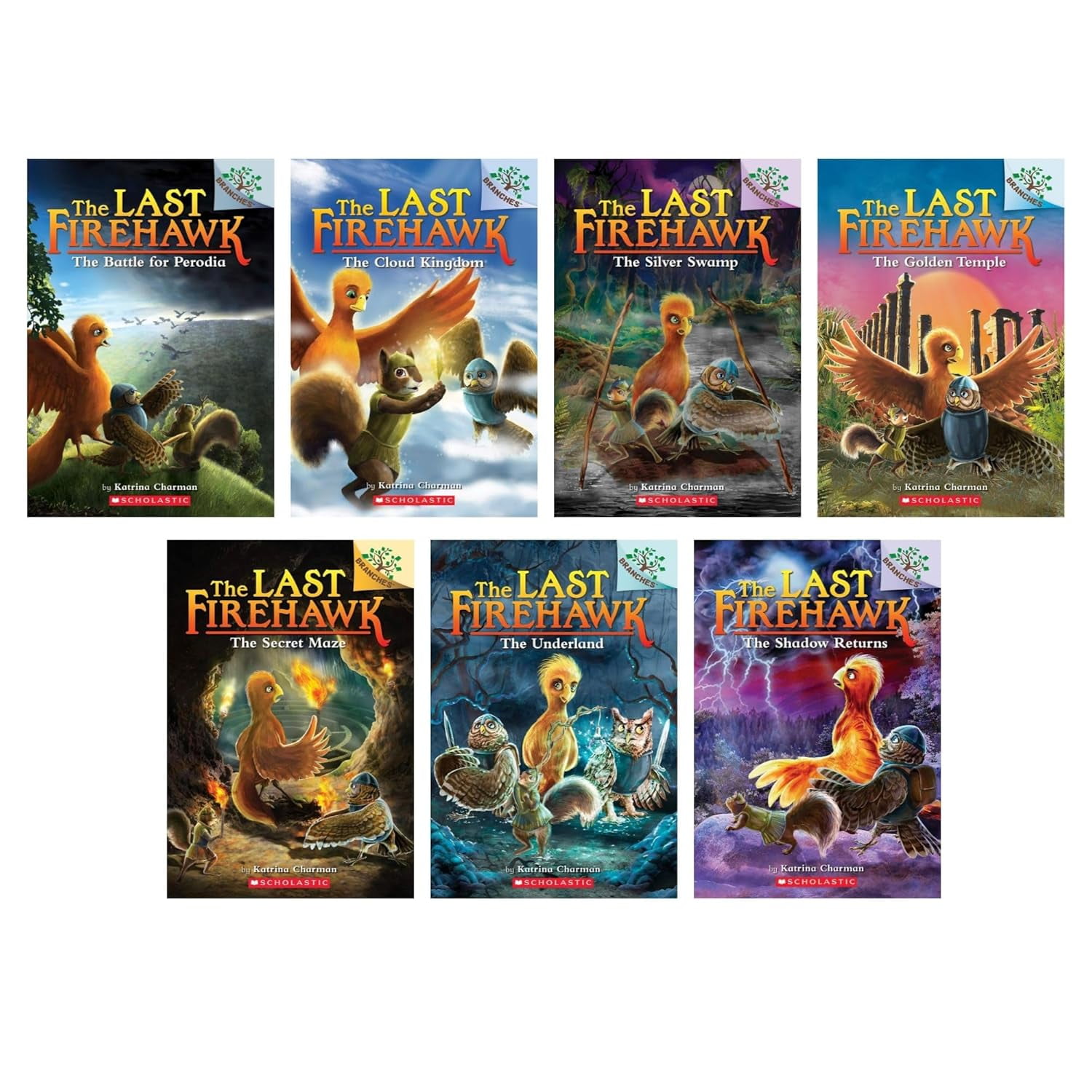 The Last Firehawk Series 7 Books Collection Set (Book 6