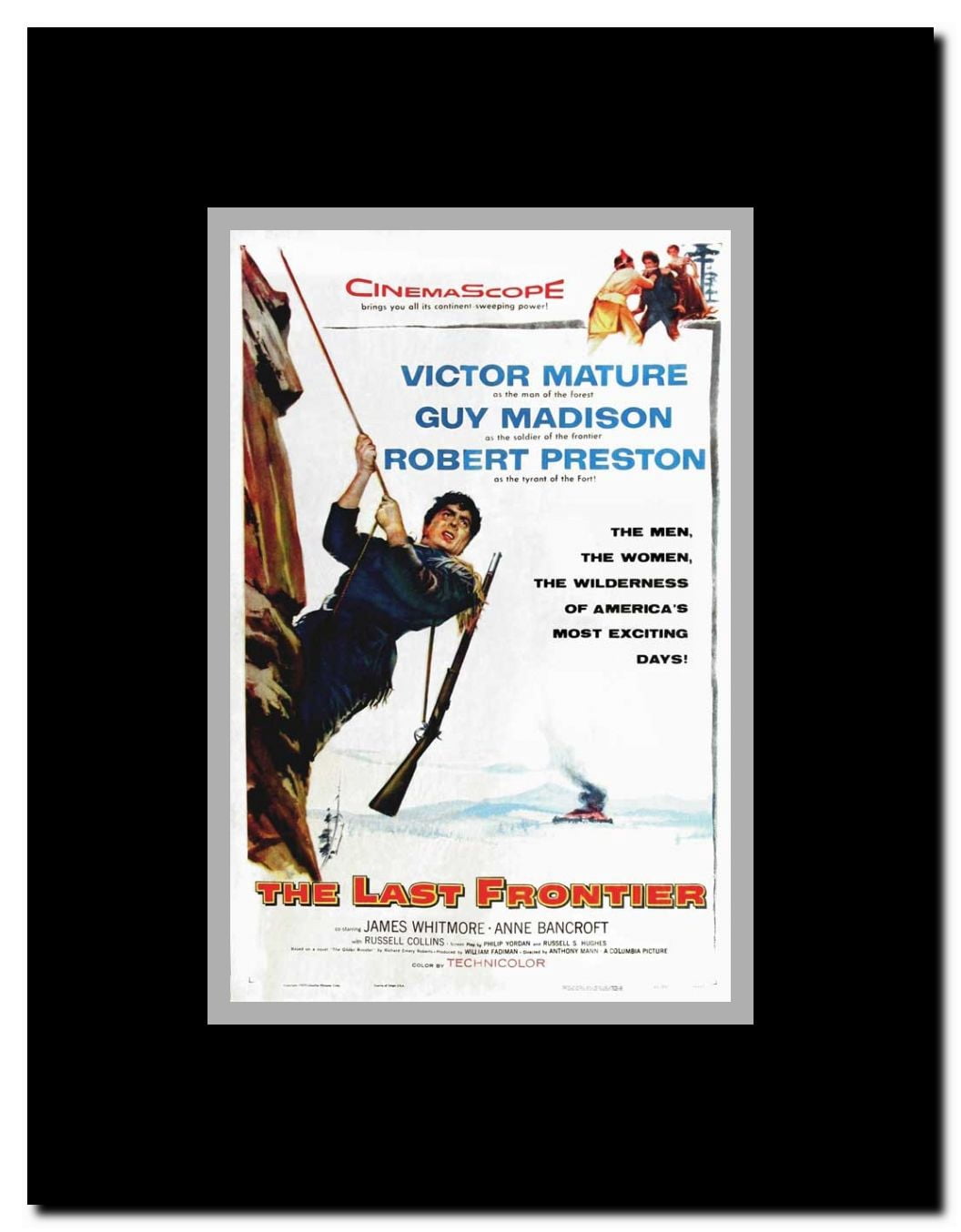 The Last Frontier Framed Movie Poster
