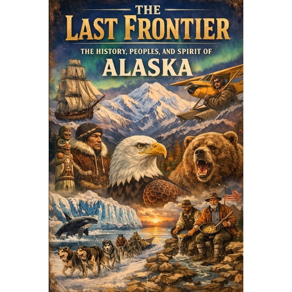 The Last Frontier: The History, Peoples, and Spirit of Alaska, (Paperback)