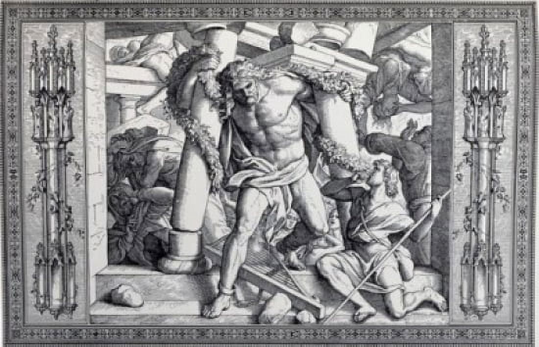 The Last Great Deed Julius Schnorr von Carolsfeld (1794-1872 German) Canvas Art - Julius Schnorr von Carolsfeld (18 x 24)