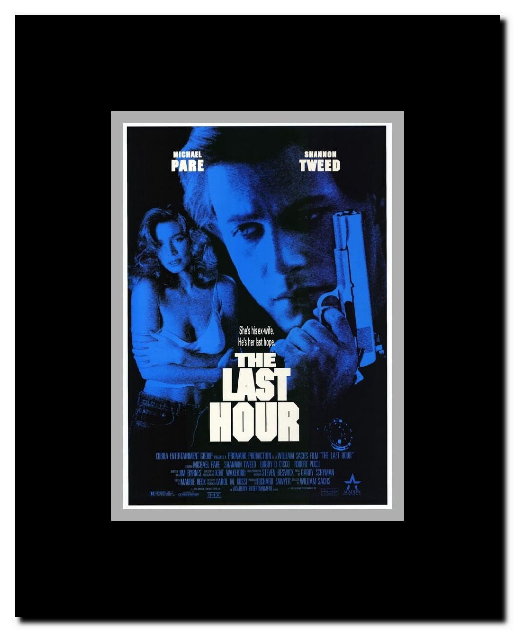 The Last Hour Framed Movie Poster