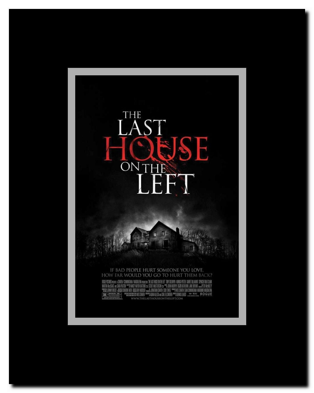 The Last House on the Left Framed Movie Poster