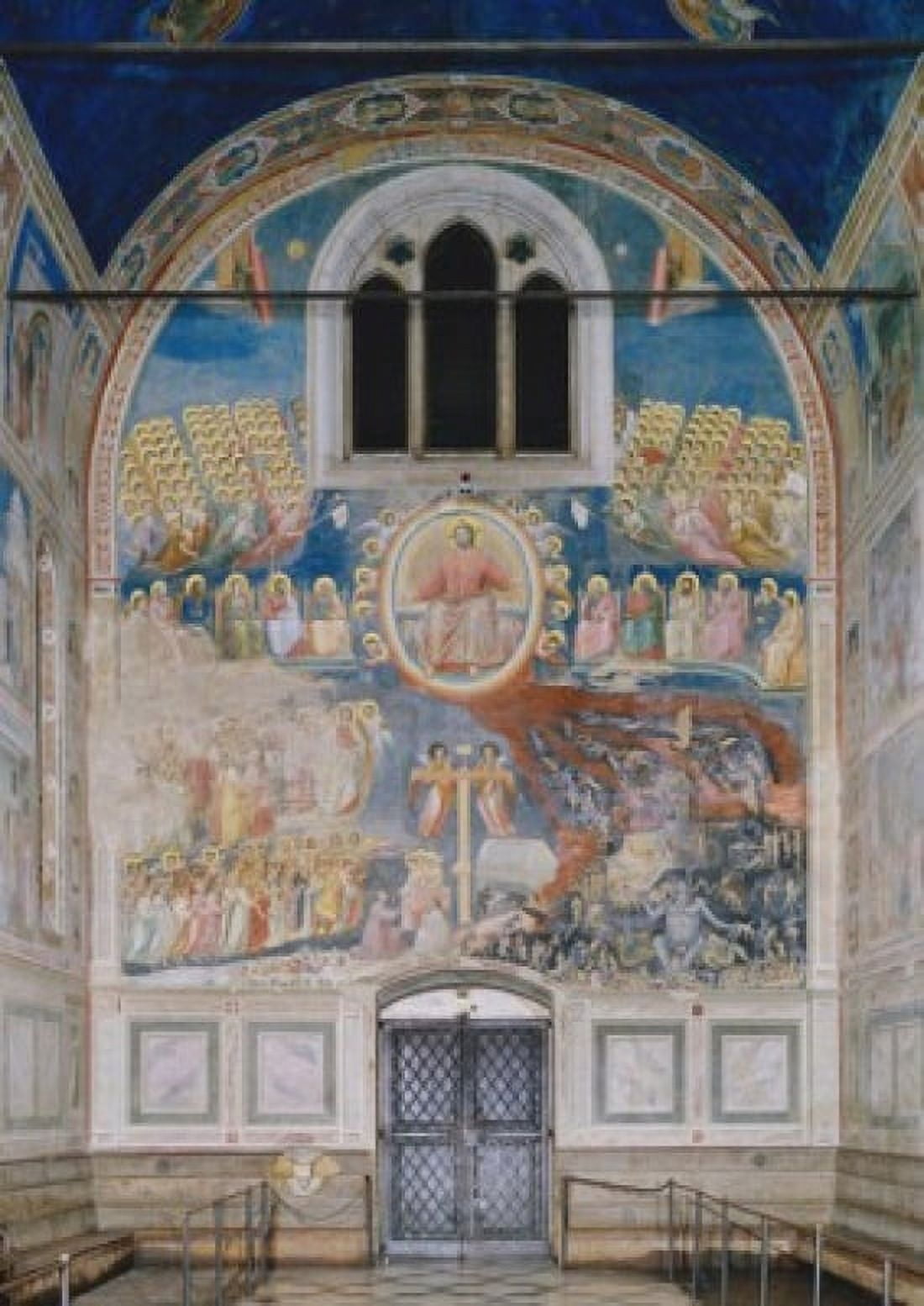 The Last Judgement 1303-1305 Giotto (ca 1266-1337 Italian) Fresco Capella degli Scrovegni Padua Italy Canvas Art - Giotto di Bondone (18 x 24)