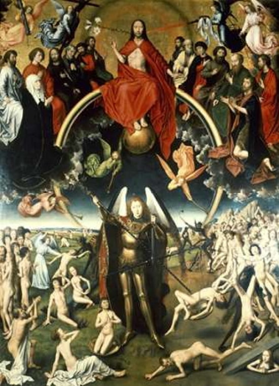 The Last Judgement Canvas Art - Hans Memling (20 x 28)