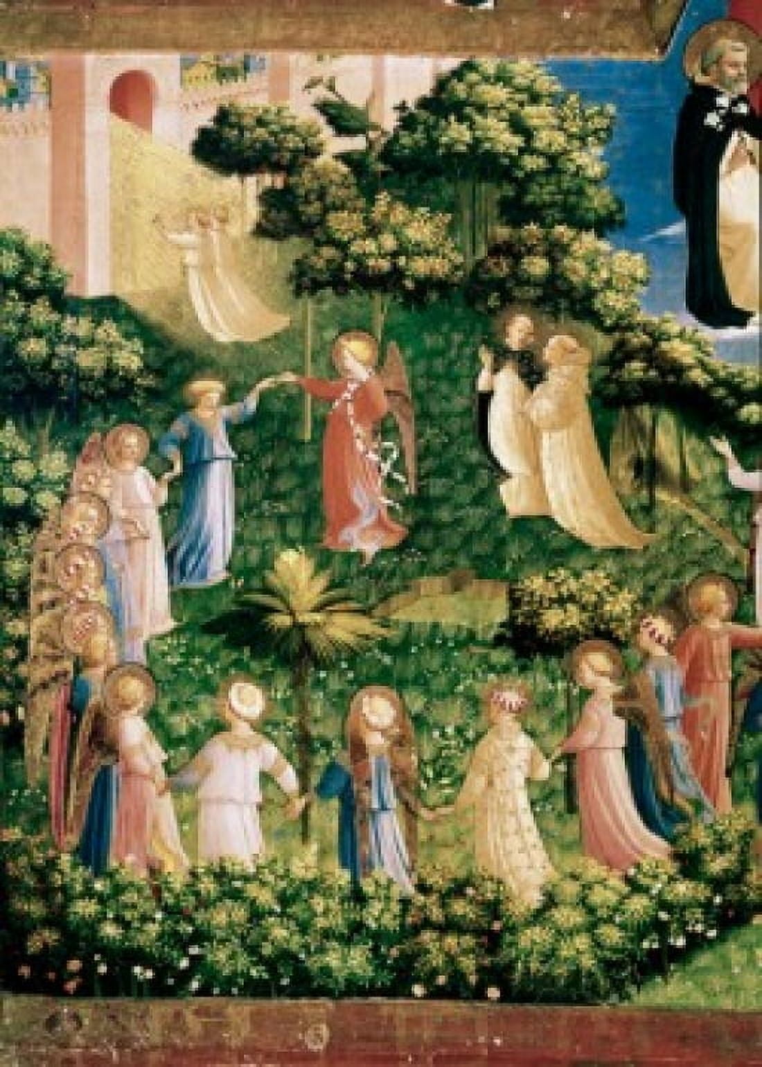 The Last Judgement (Detail) 1438-1445 Fra Angelico (ca1387-1455 Italian) Fresco Museo di San Marco Florence Italy Canvas Art - Fra Angelico (18 x 24)