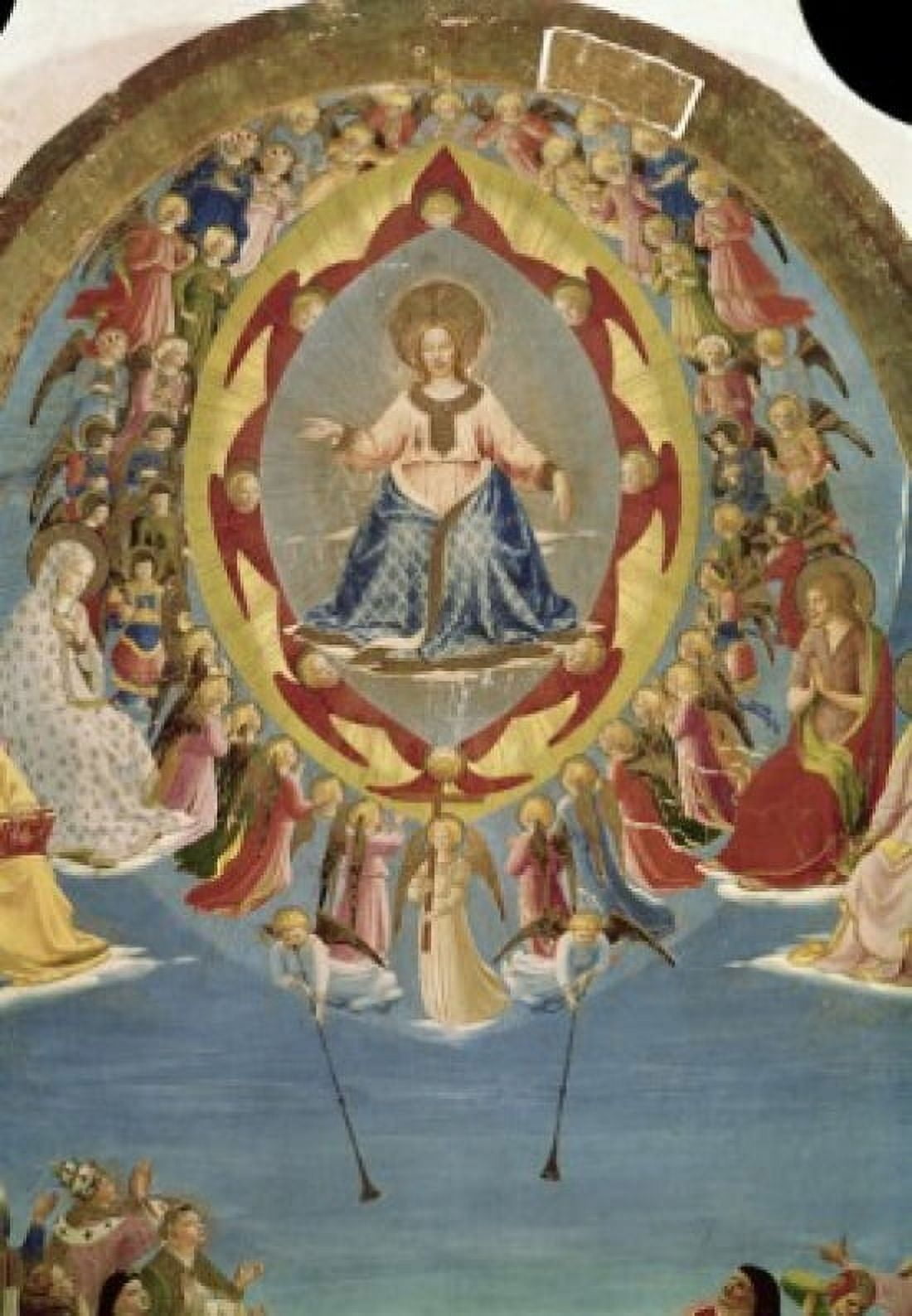 The Last Judgement (Detail) Fra Angelico (ca 1395-1455 Italian) Fresco Canvas Art - Fra Angelico (18 x 24)