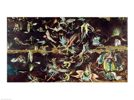 The Last Judgement c1504 Canvas Art - Hieronymus Bosch (36 x 24)