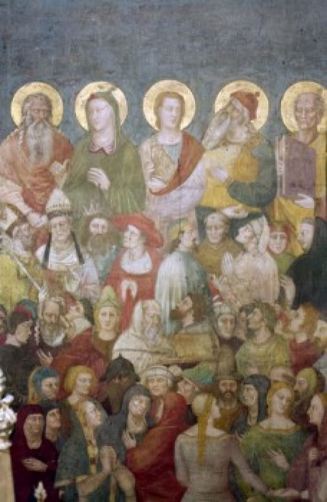 The Last Judgment (Detail) by Nardo di Cione (active 1343-d1365) Canvas Art - Nardo di Cione (24 x 36)