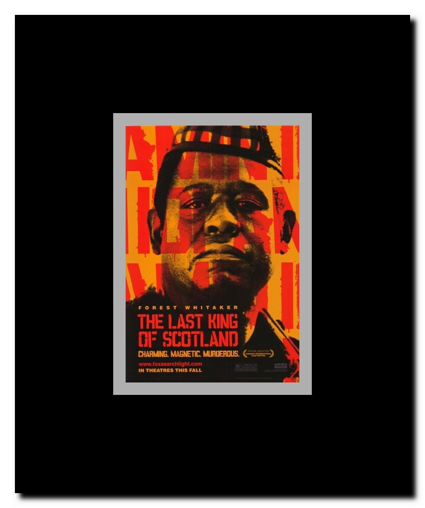 The Last King of Scotland Framed Movie Poster
