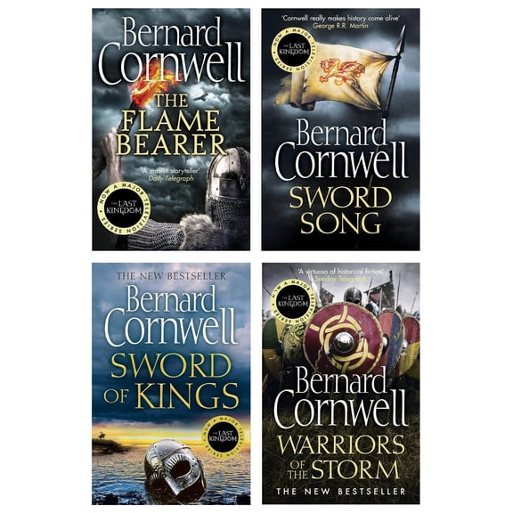 The Last Kingdom 4 Books - Fiction - PB