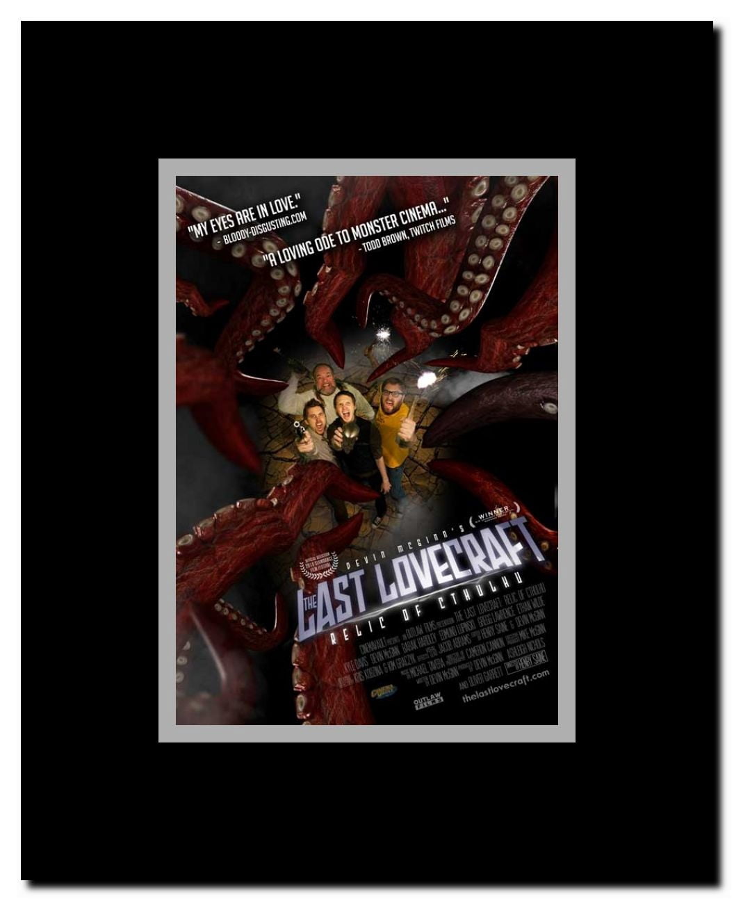 The Last Lovecraft: Relic of Cthulhu Framed Movie Poster