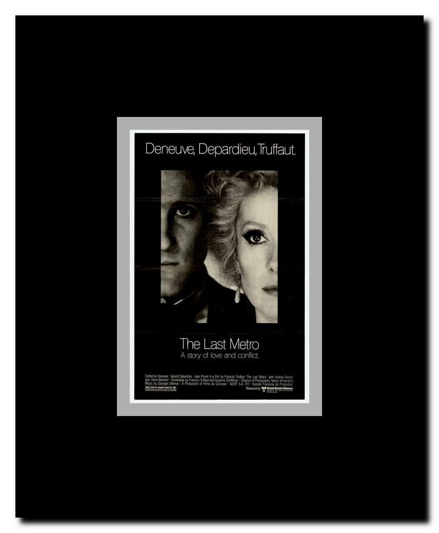 The Last Metro Framed Movie Poster
