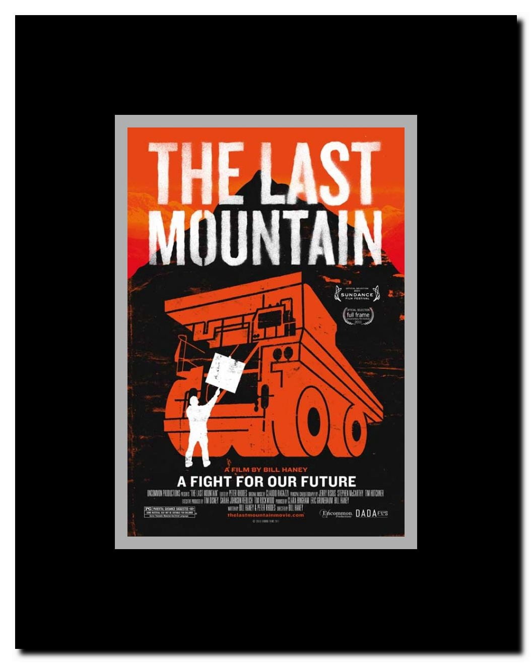 The Last Mountain Framed Movie Poster