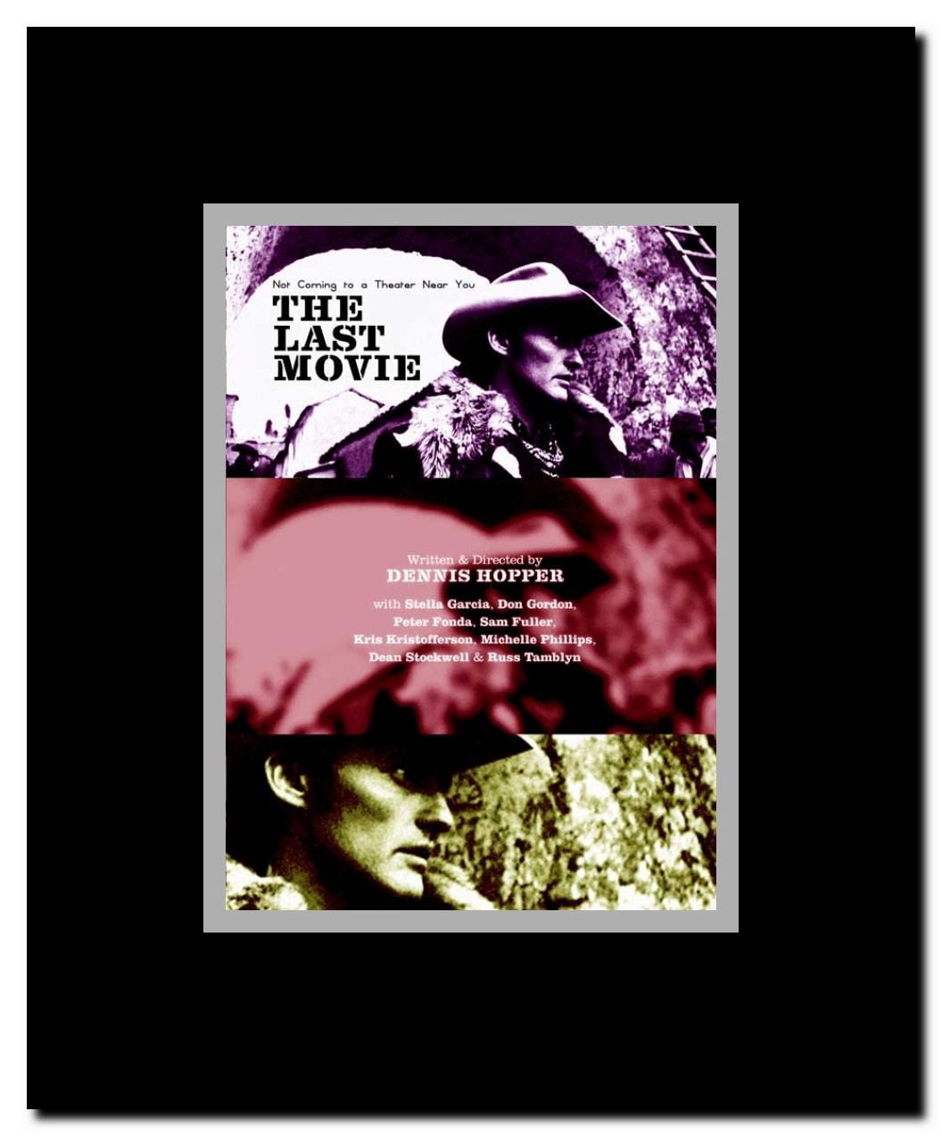 The Last Movie Framed Movie Poster