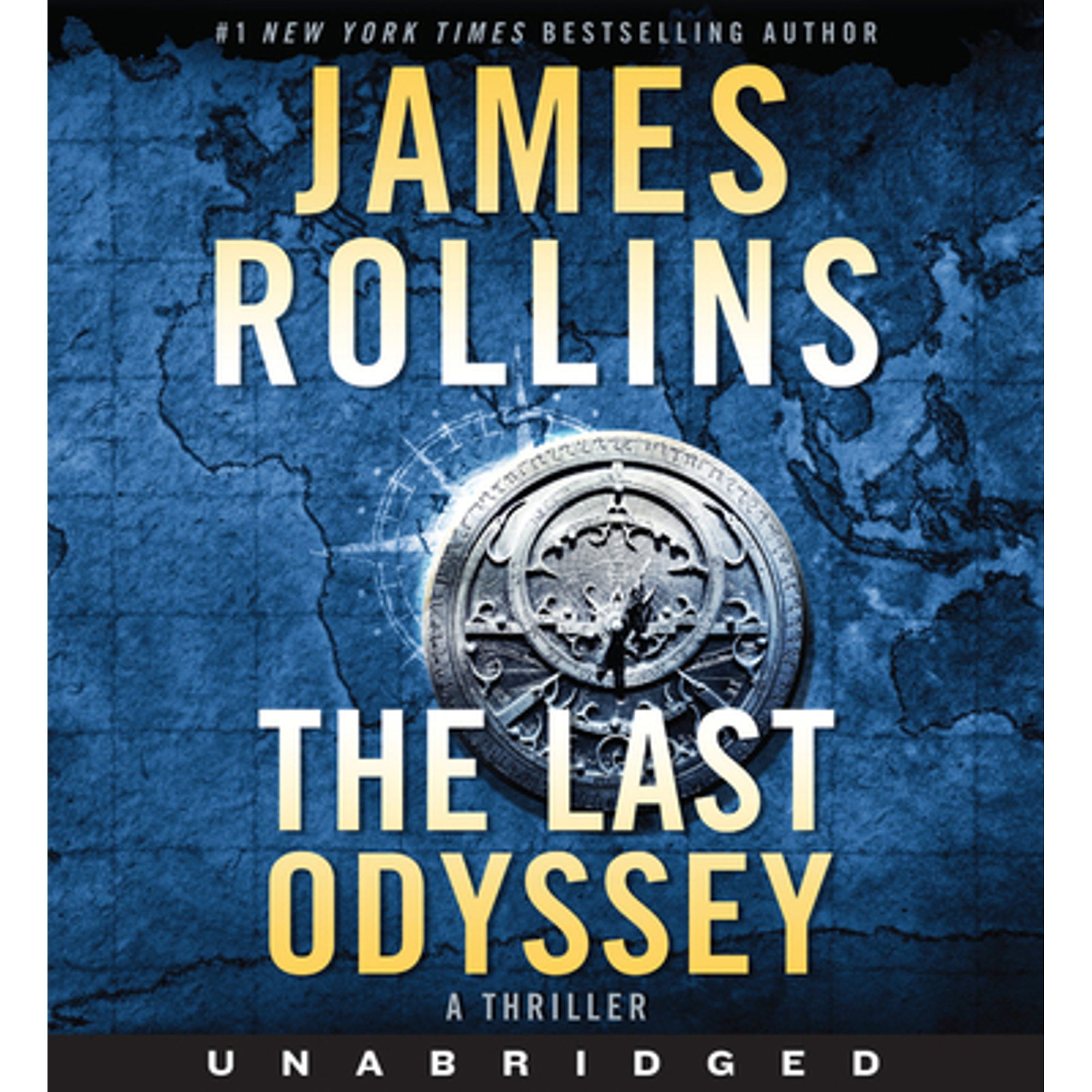 Pre-Owned The Last Odyssey CD: A Thriller (Audiobook 9780062892935) by James Rollins, Christian Baskous