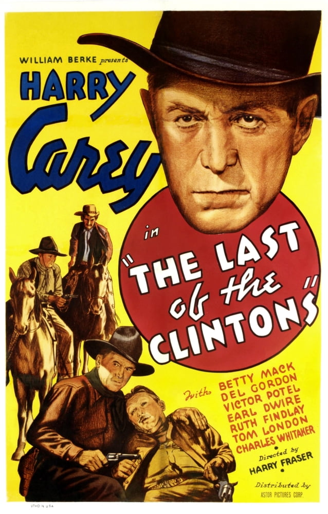 The Last Of The Clintons Canvas Art - (24 x 36)