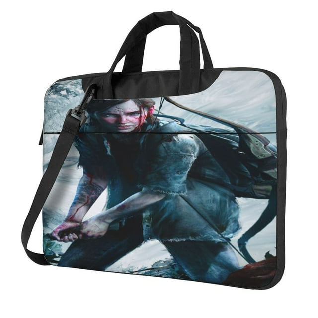 The Last Of Us Laptop Bag with Extra Pocket Soft Carrying Handle