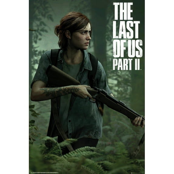The Last Of Us: Part II - Gaming Poster (Ellie / Game Cover - Part 2)